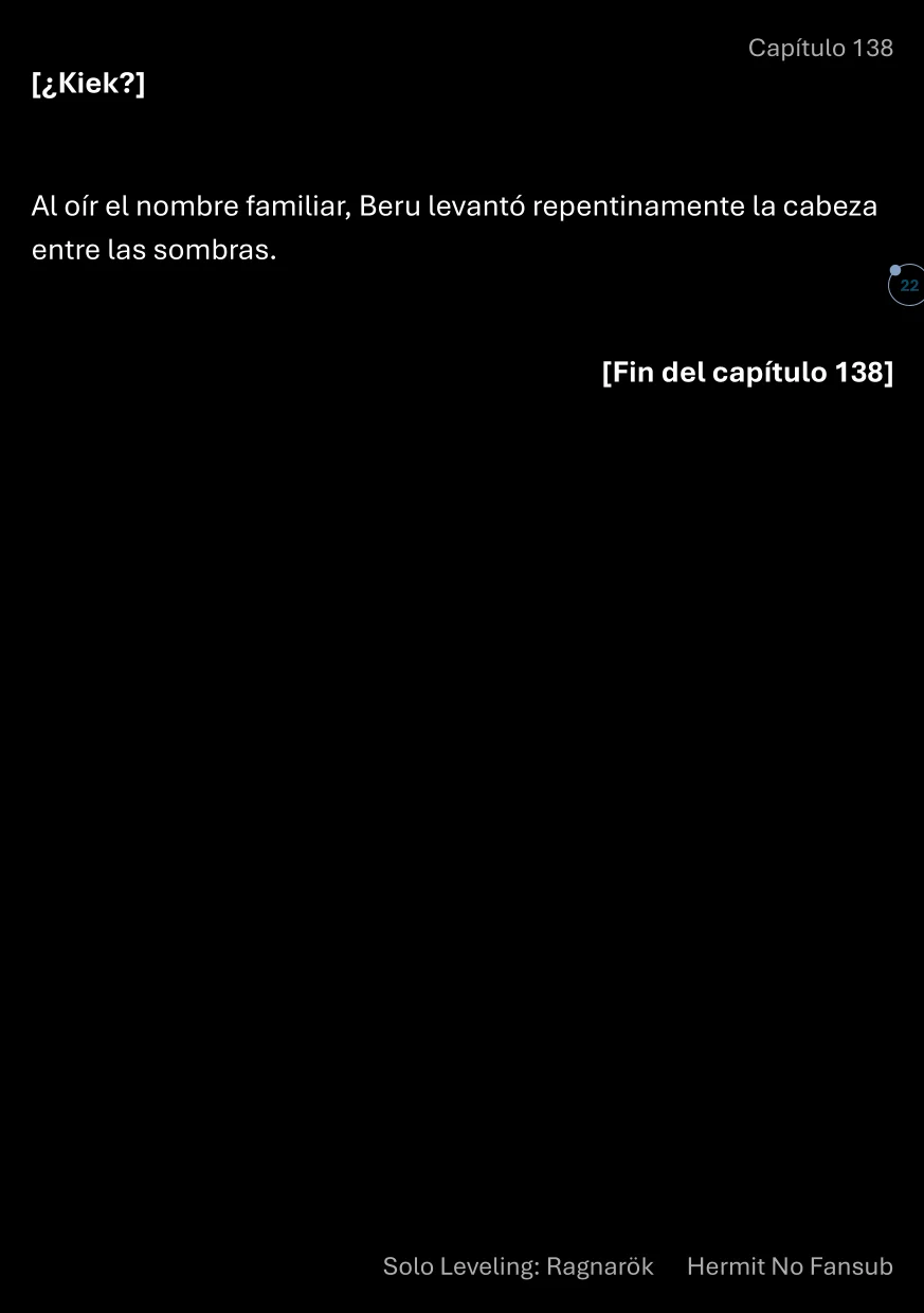 Página 23 del Manga