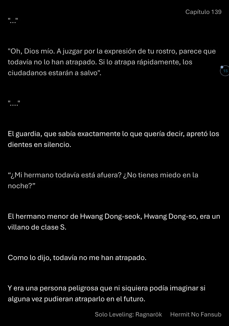 Página 16 del Manga