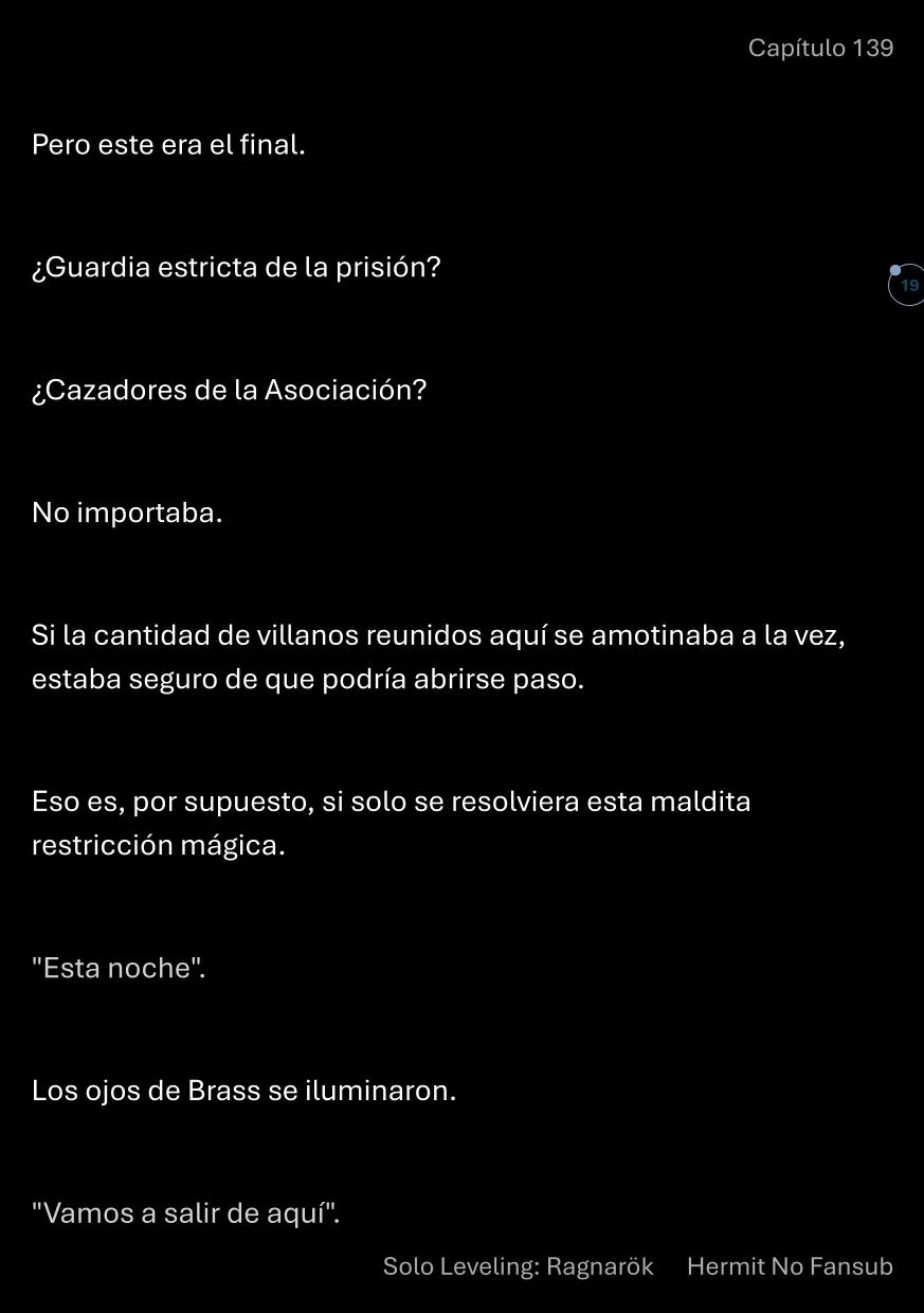 Página 20 del Manga