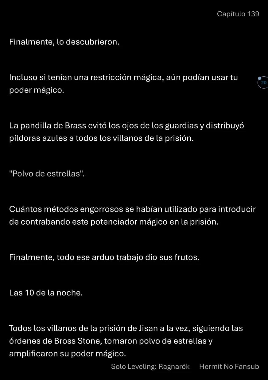 Página 21 del Manga