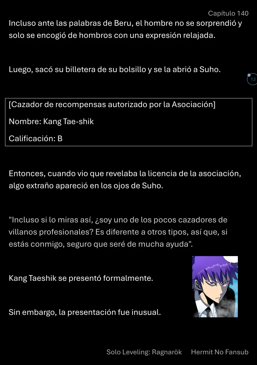 Página 14 del Manga