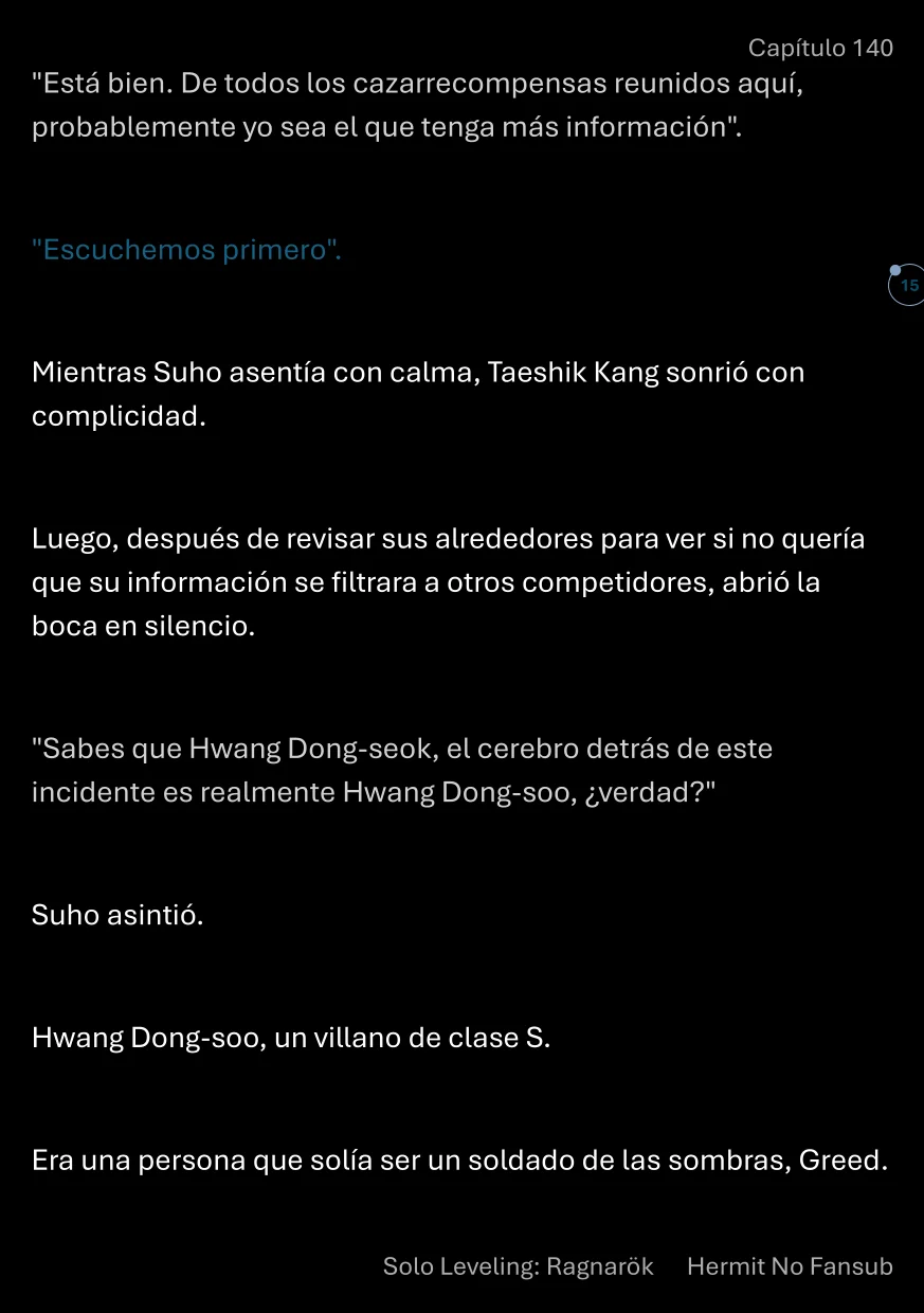 Página 16 del Manga