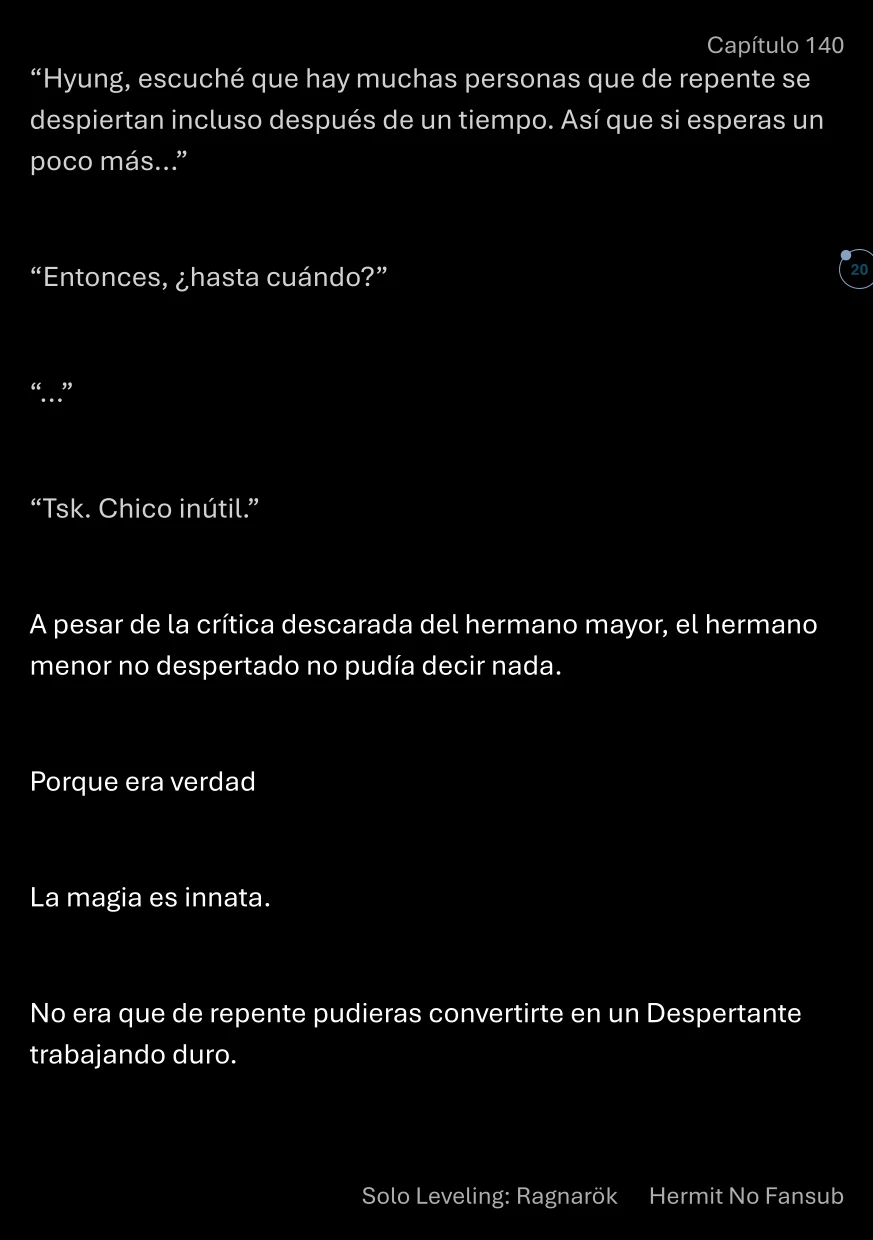 Página 21 del Manga