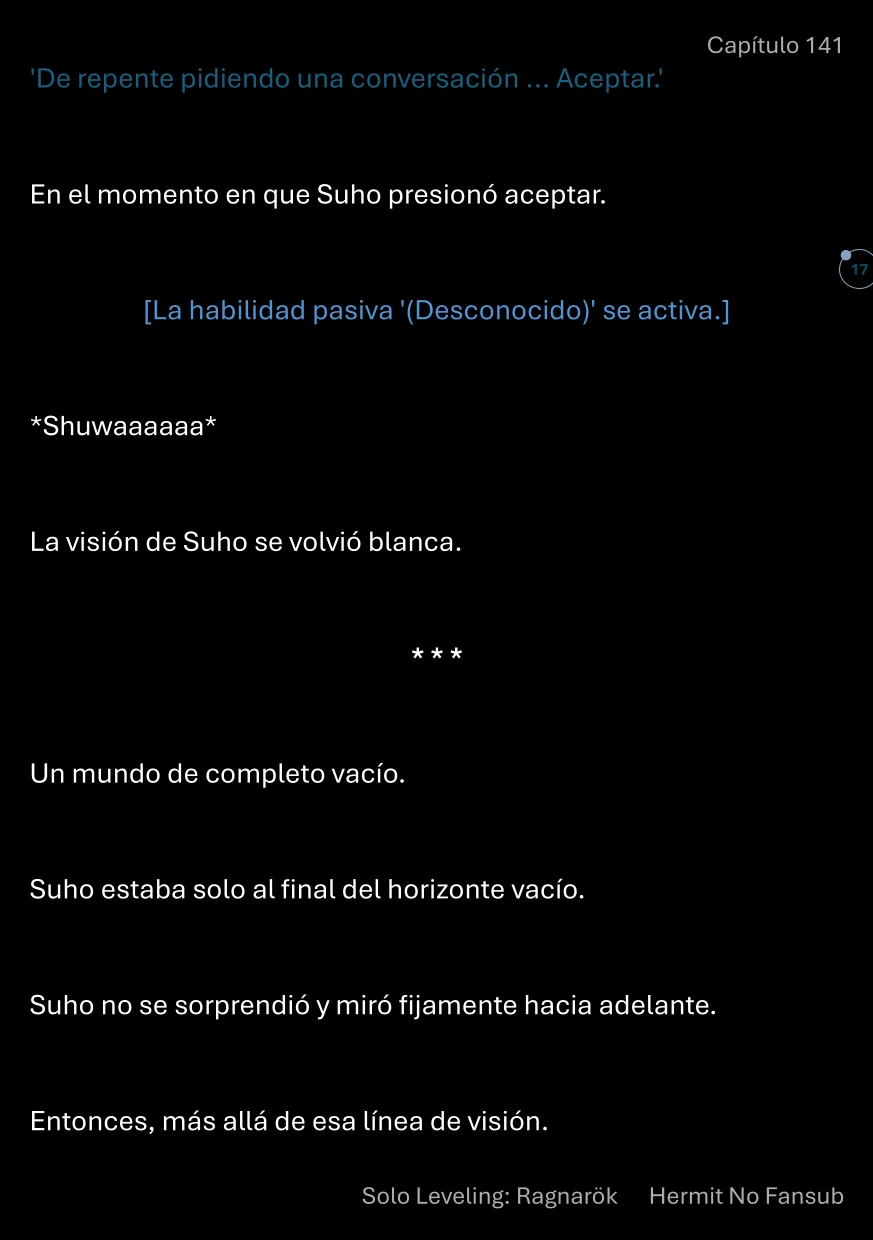 Página 18 del Manga