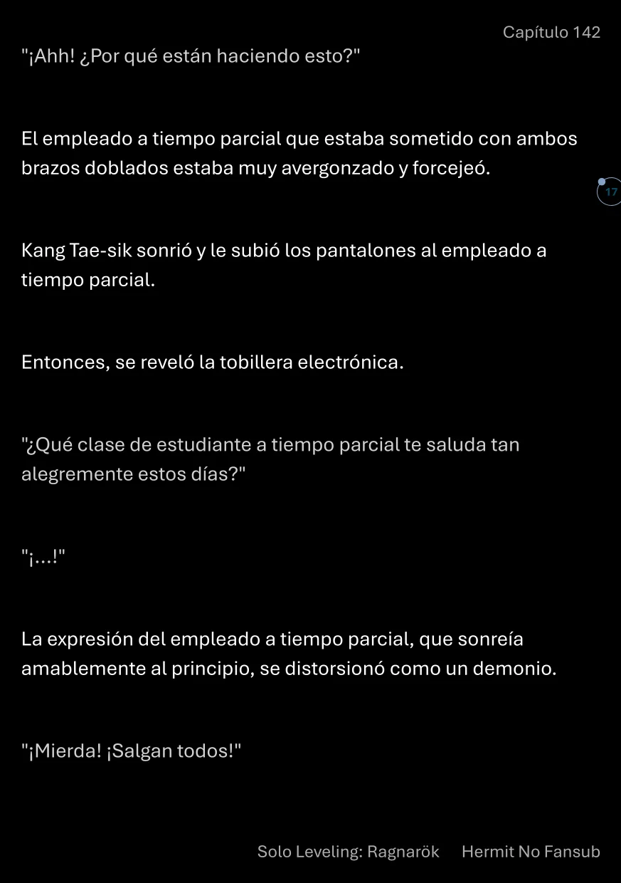 Página 18 del Manga