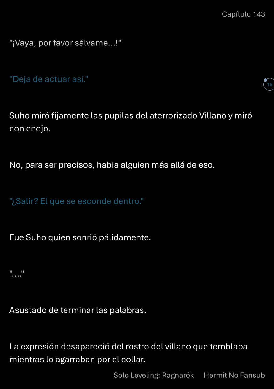 Página 16 del Manga