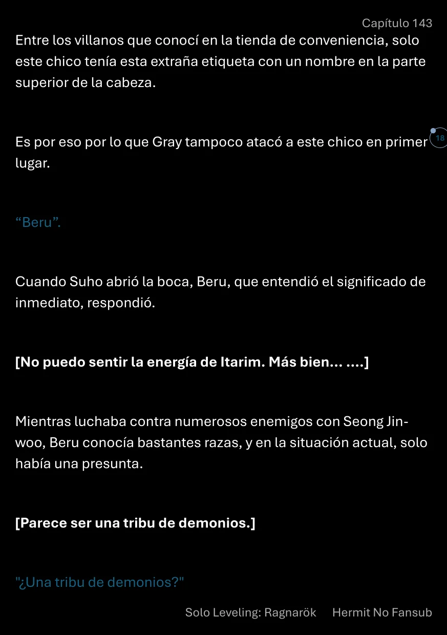 Página 19 del Manga