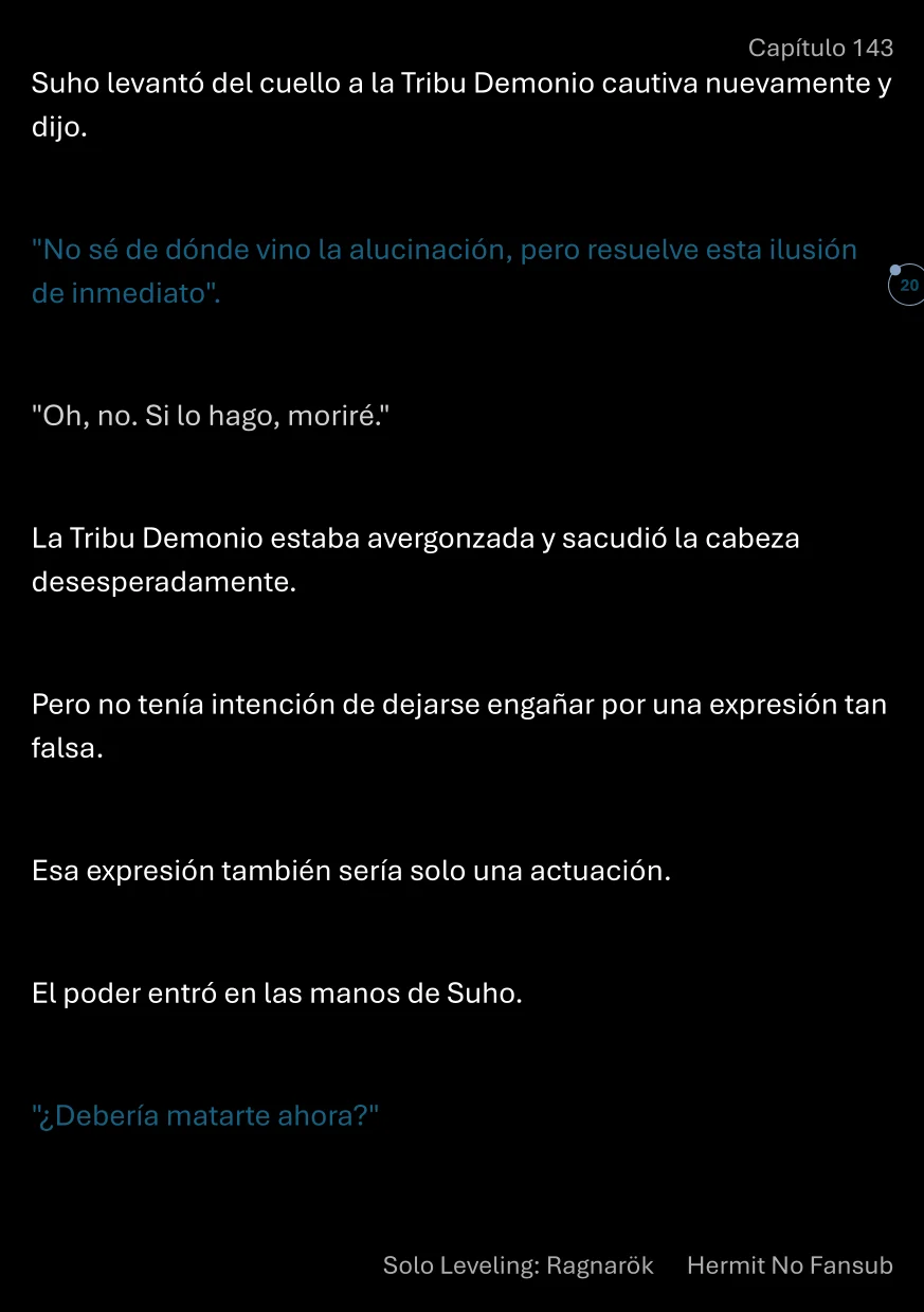 Página 21 del Manga