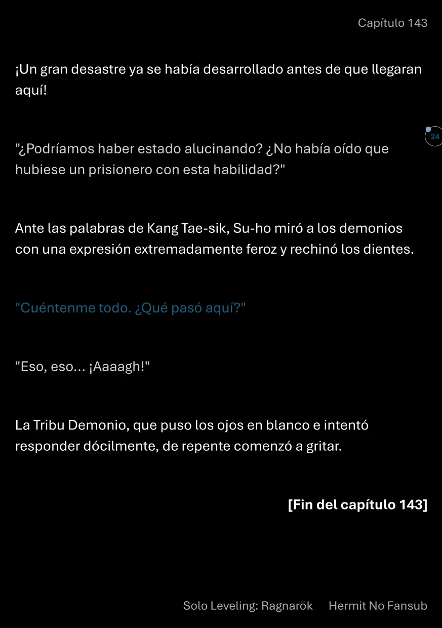 Página 25 del Manga