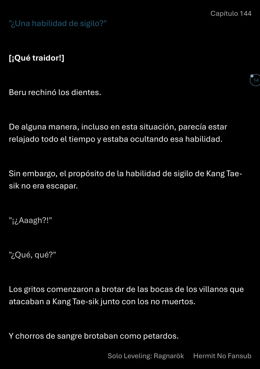 Página 15 del Manga