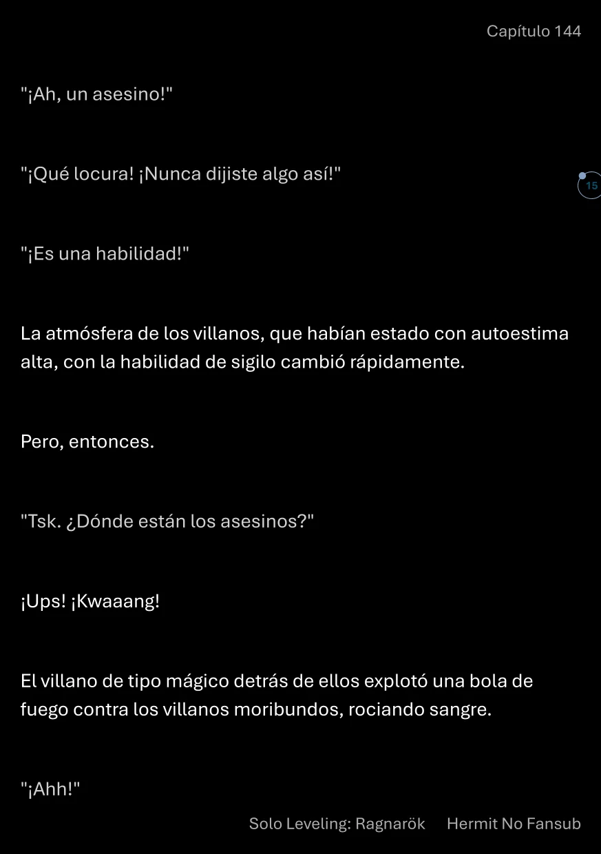 Página 16 del Manga