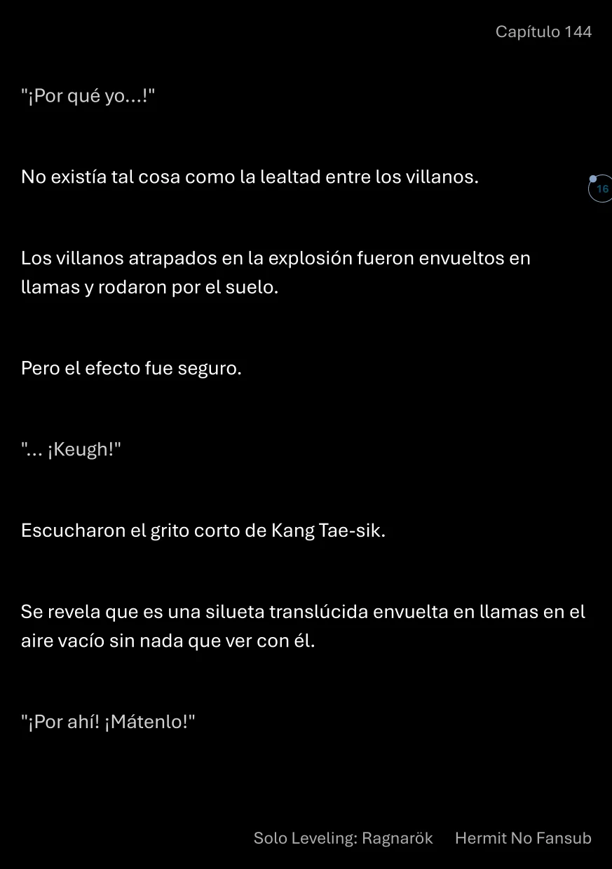 Página 17 del Manga