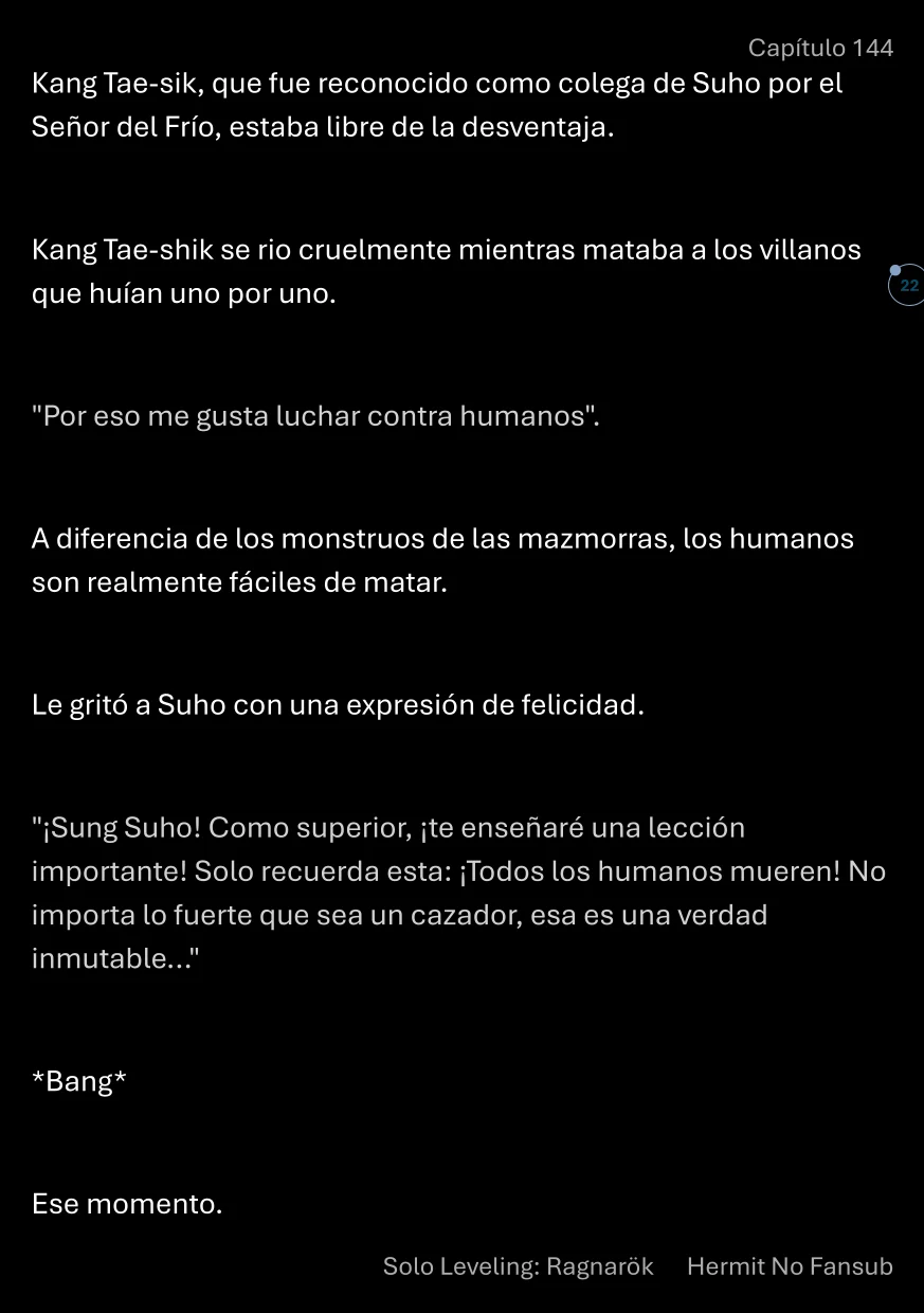 Página 23 del Manga