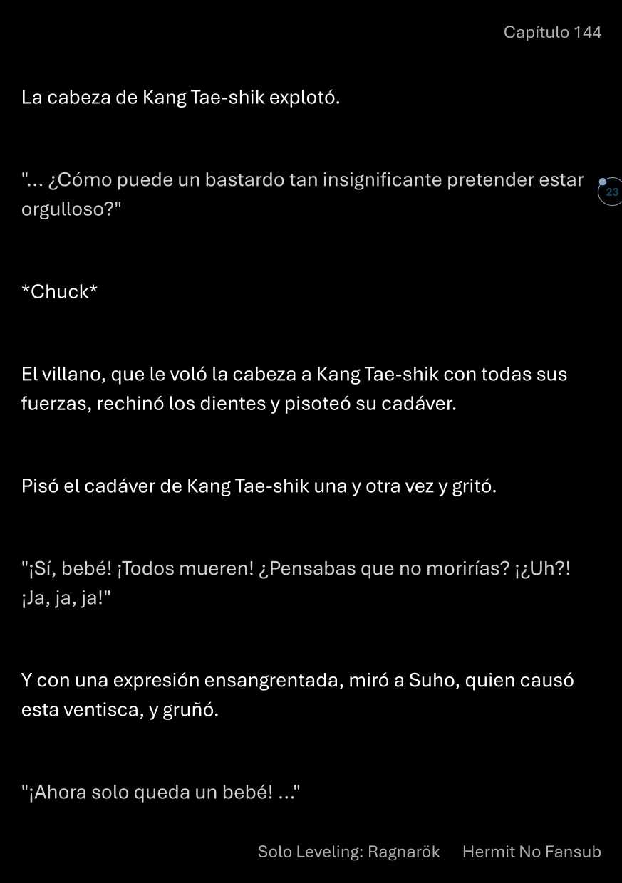 Página 24 del Manga