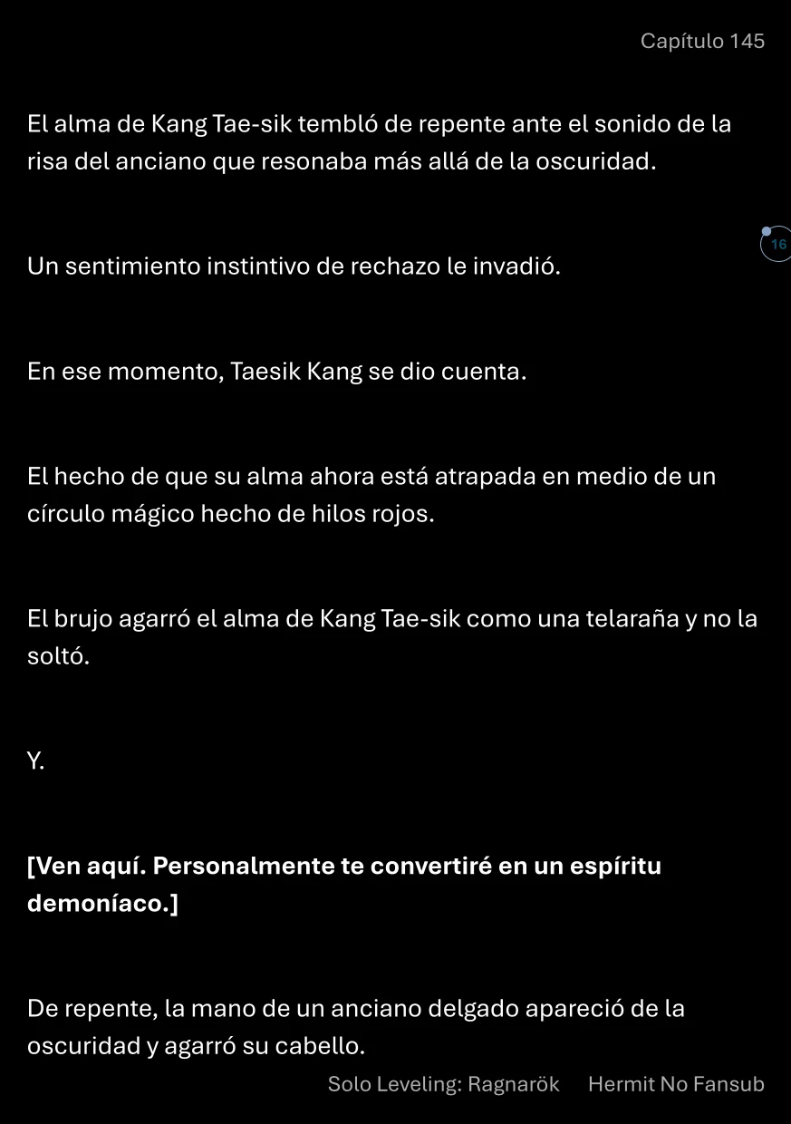 Página 17 del Manga