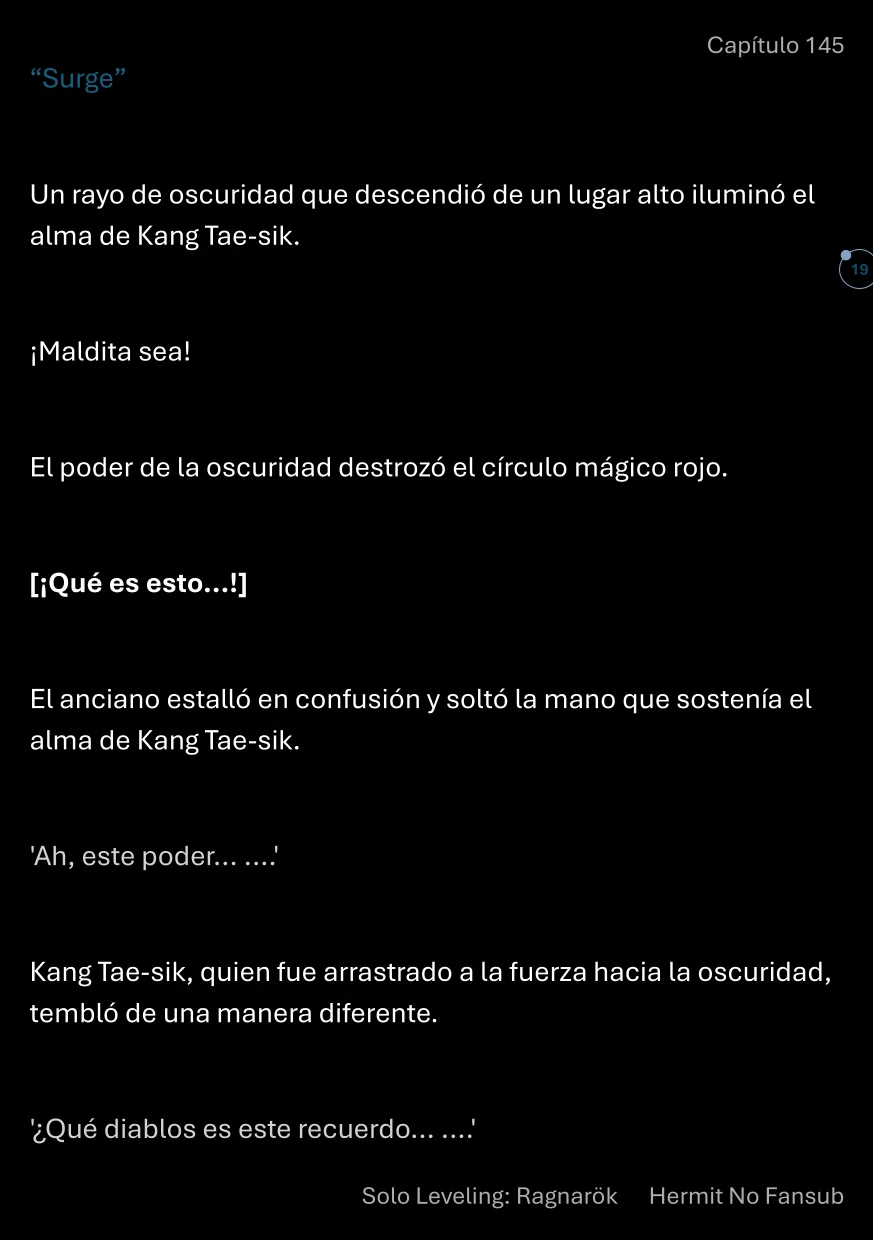 Página 20 del Manga