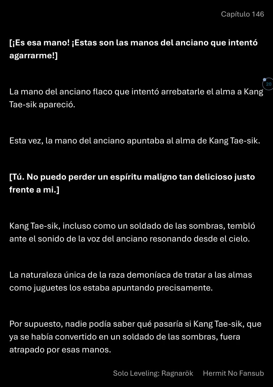 Página 21 del Manga