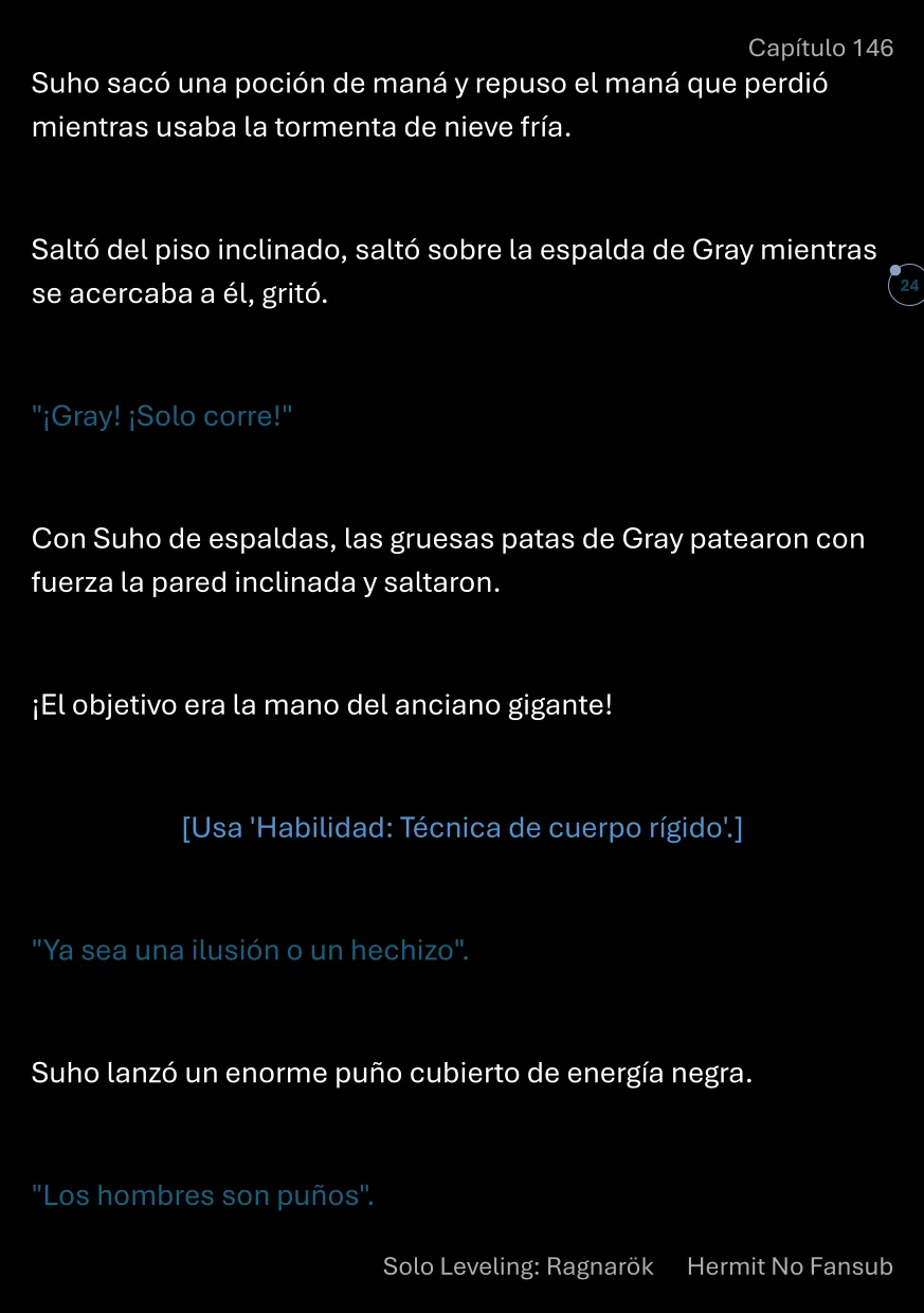 Página 25 del Manga