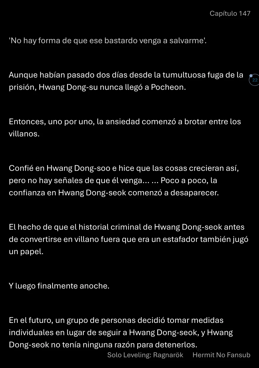 Página 23 del Manga