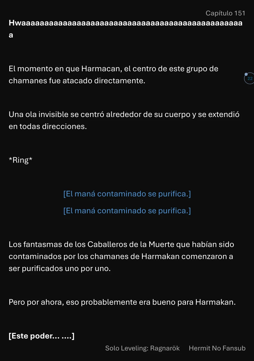 Página 23 del Manga