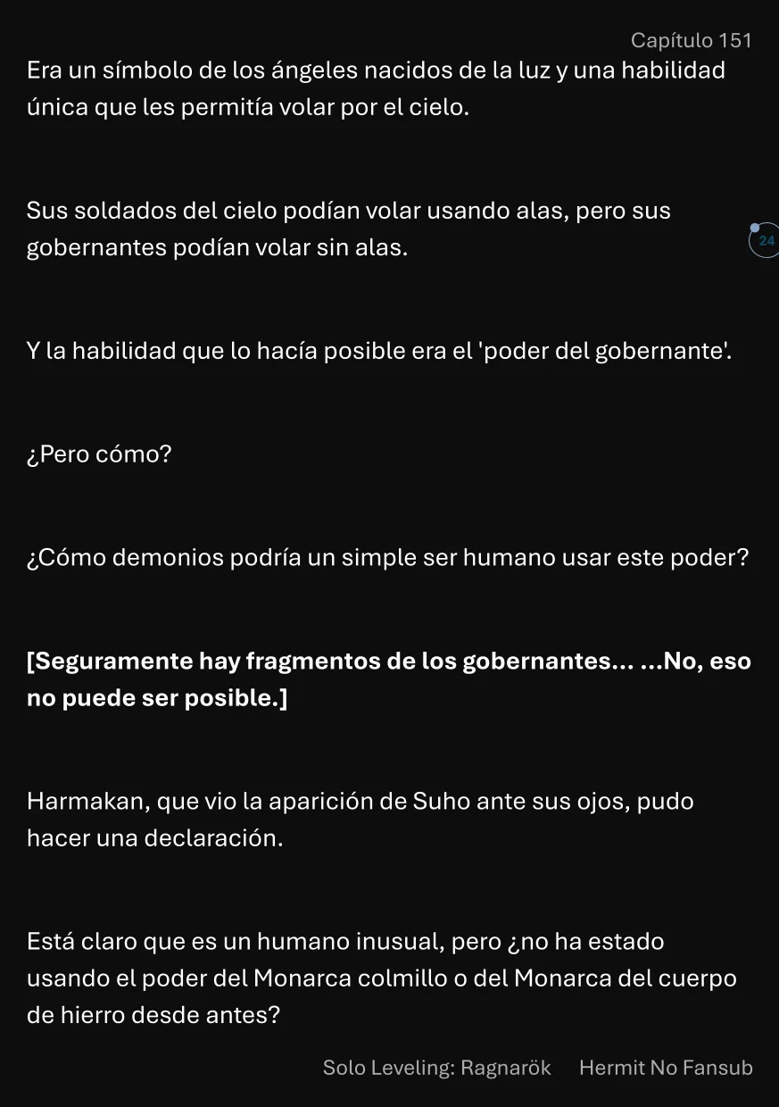 Página 25 del Manga