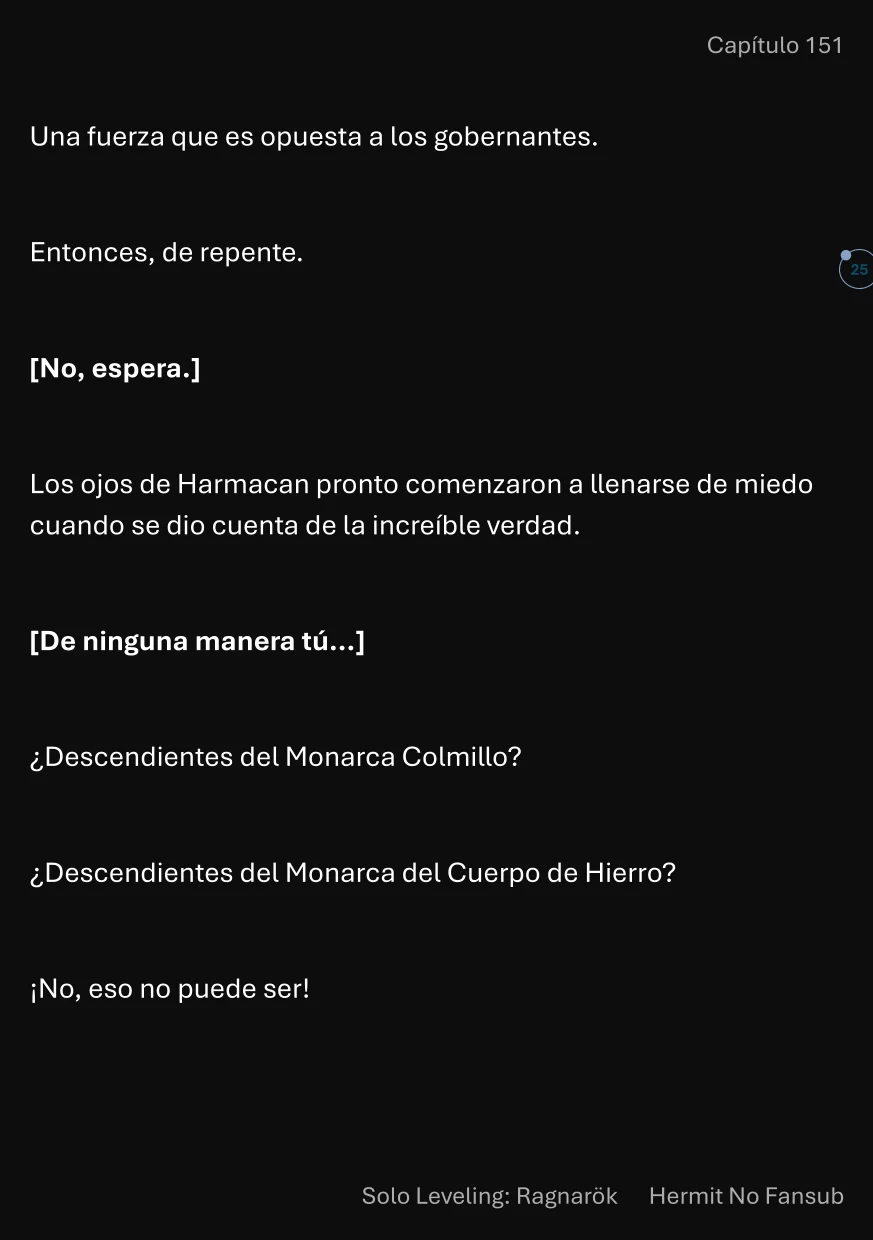 Página 26 del Manga