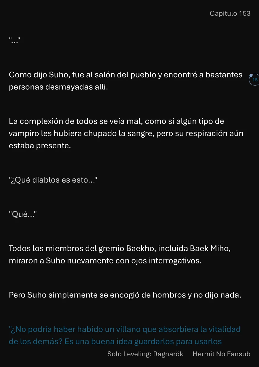 Página 16 del Manga