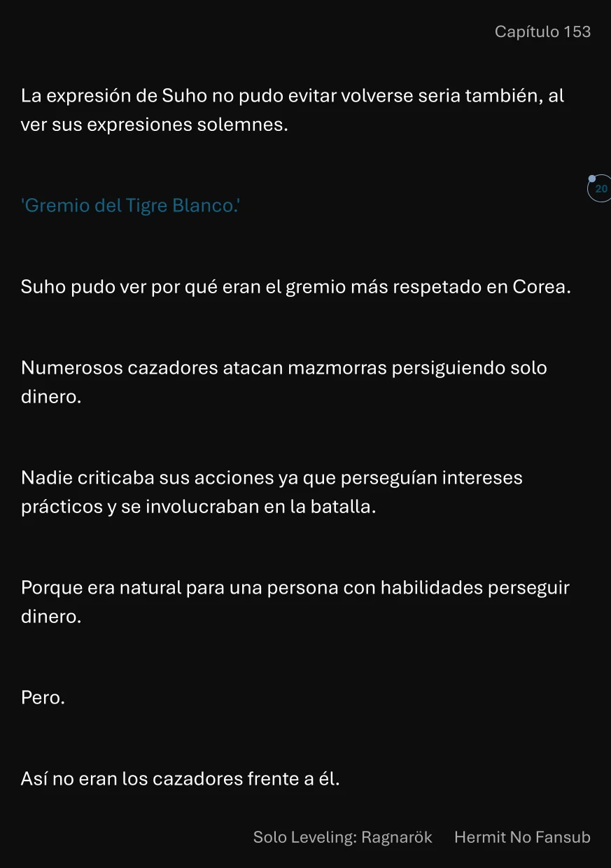 Página 21 del Manga