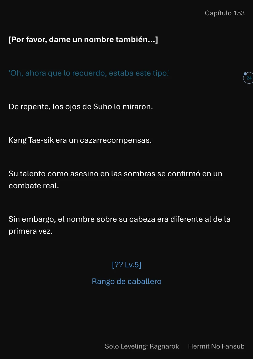 Página 25 del Manga