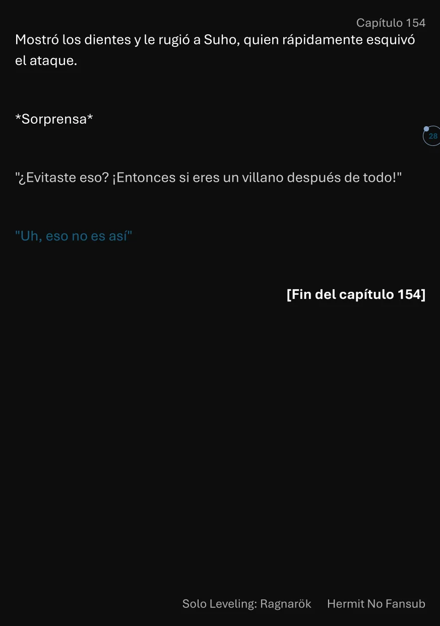 Página 29 del Manga