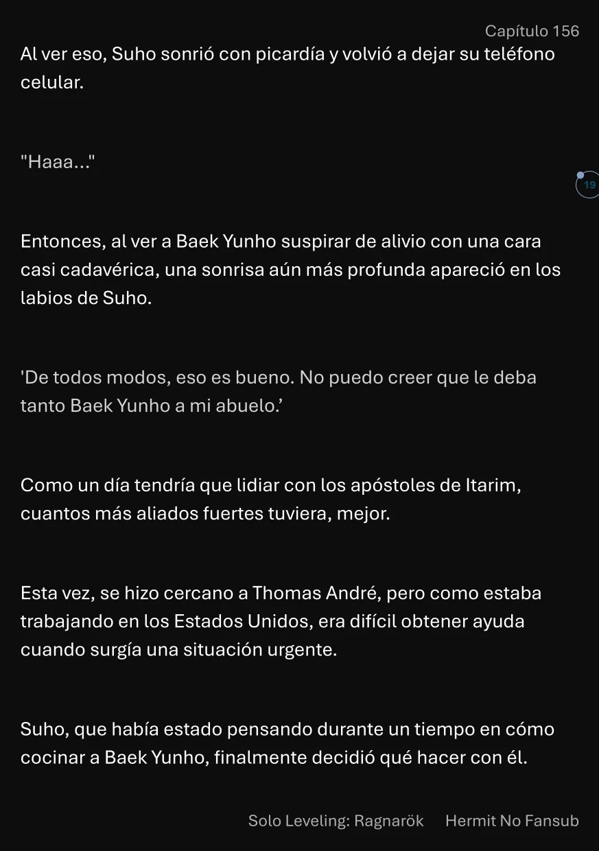 Página 20 del Manga