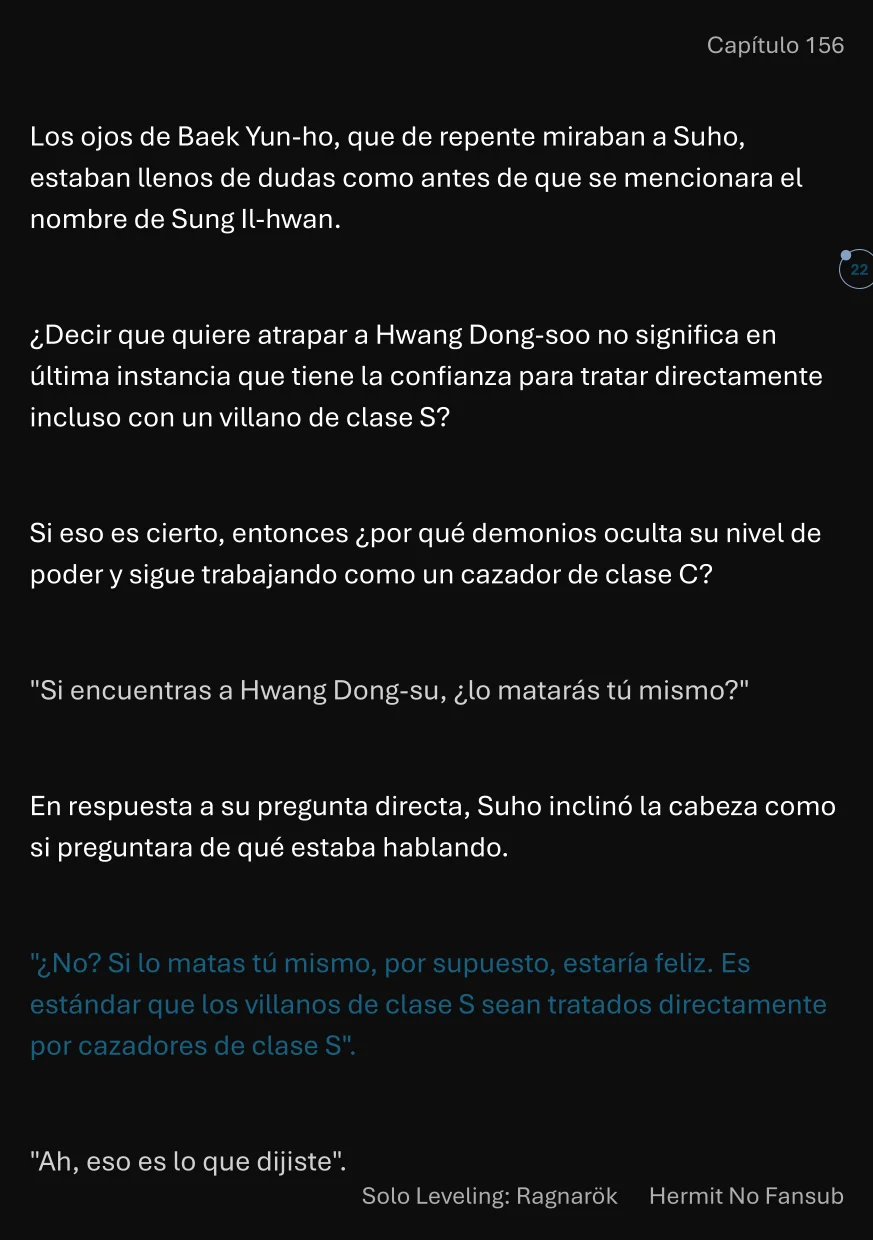 Página 23 del Manga