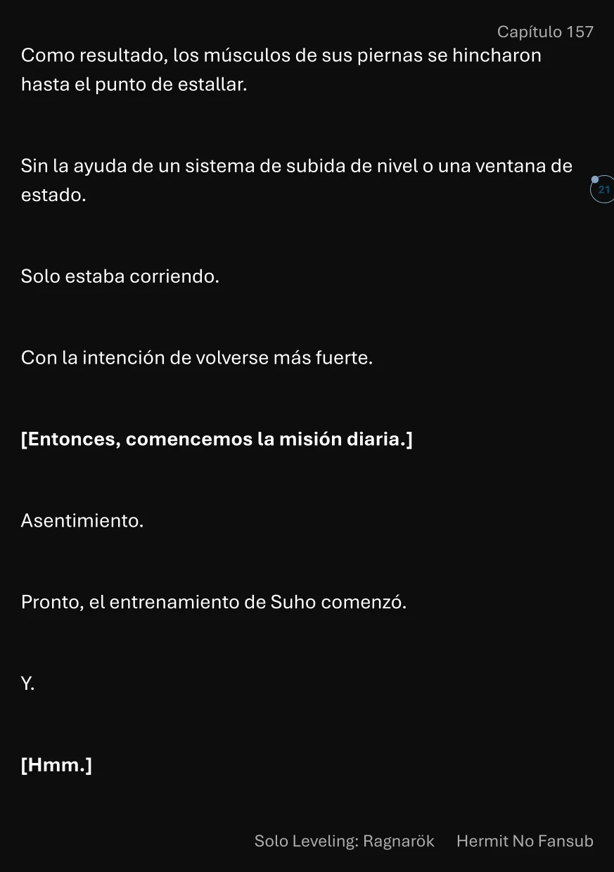 Página 22 del Manga