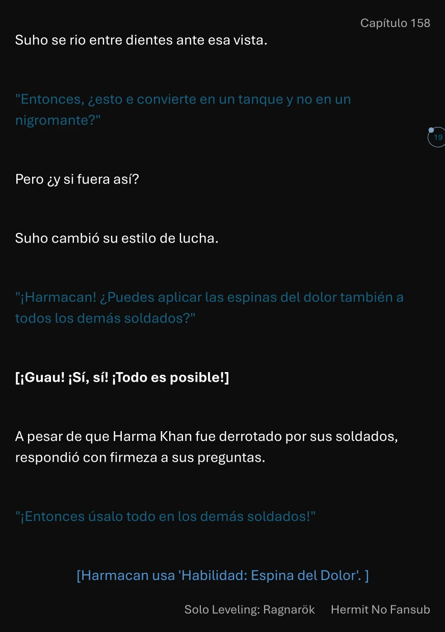 Página 20 del Manga