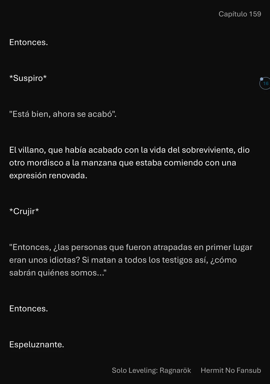 Página 17 del Manga