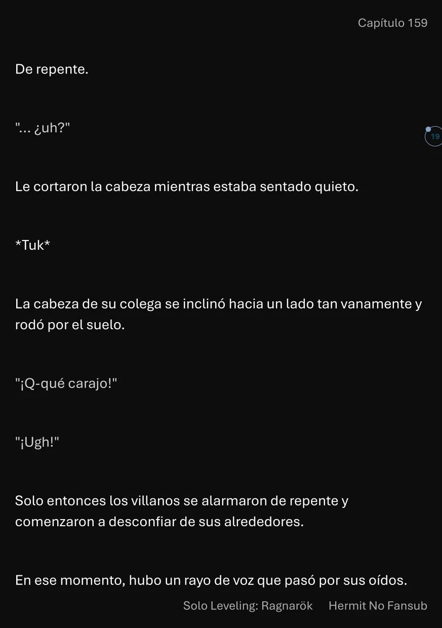 Página 20 del Manga