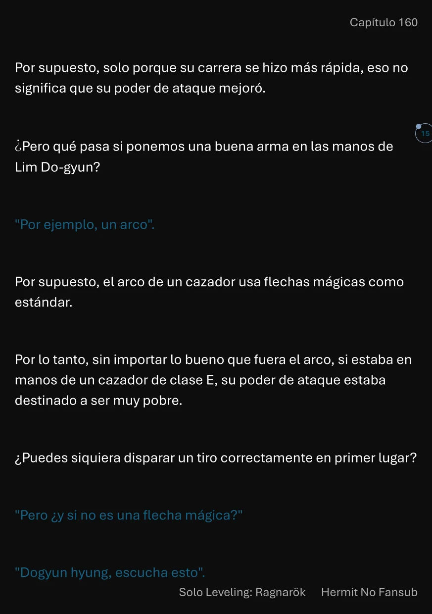 Página 16 del Manga