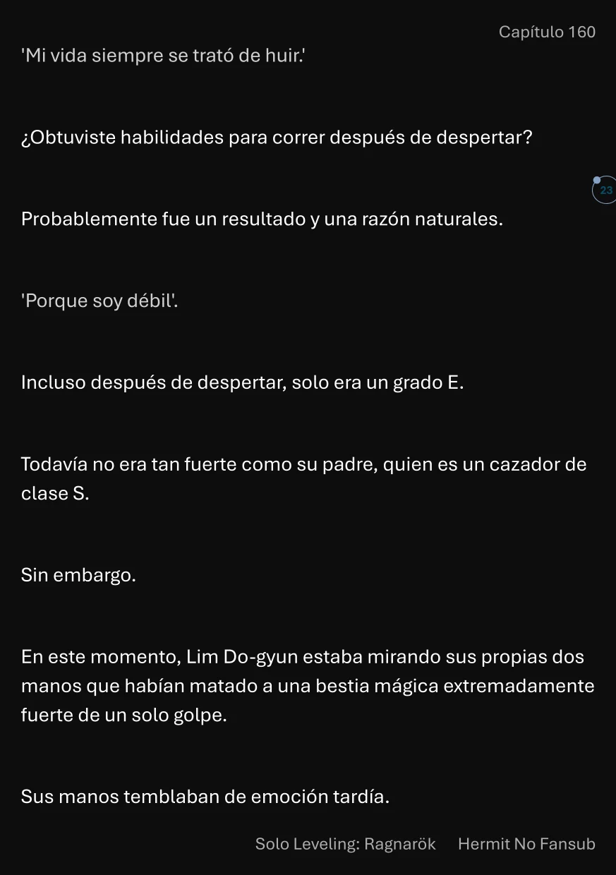 Página 24 del Manga