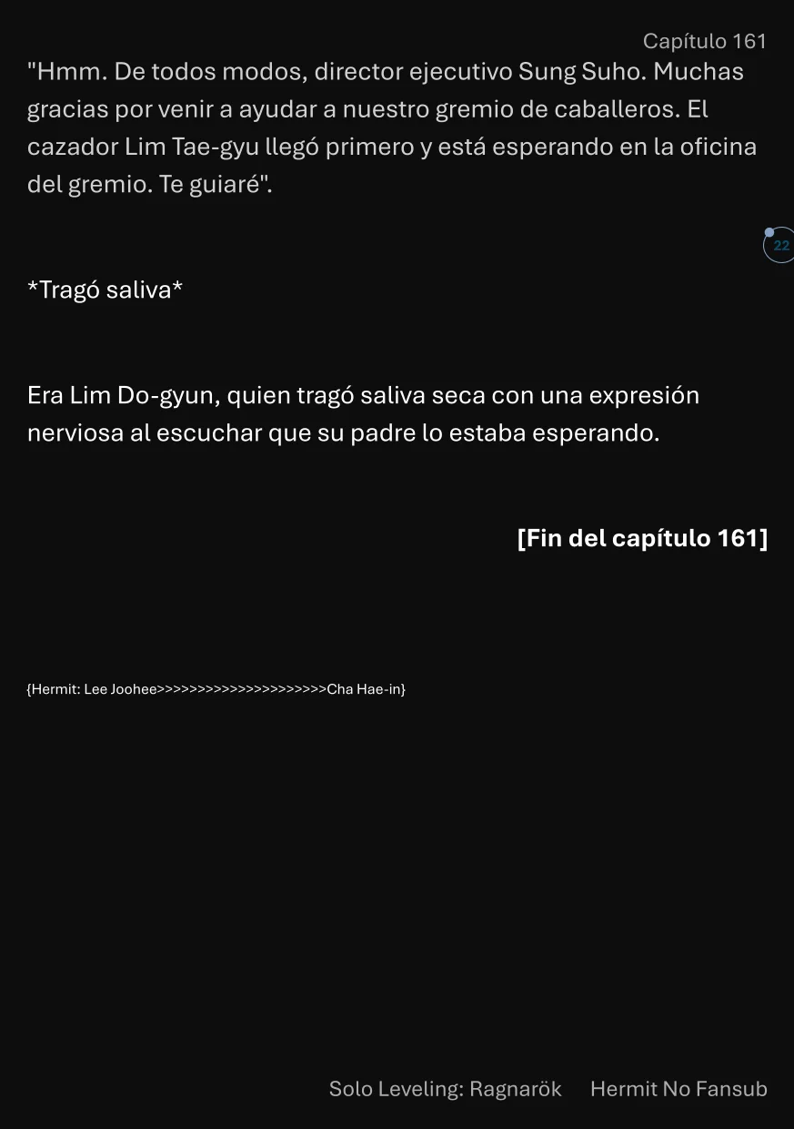 Página 23 del Manga