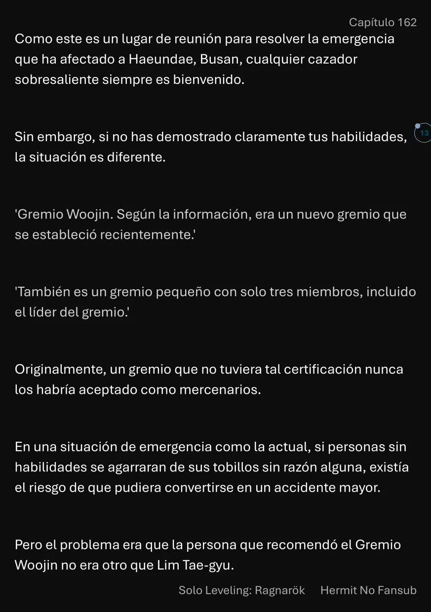 Página 14 del Manga