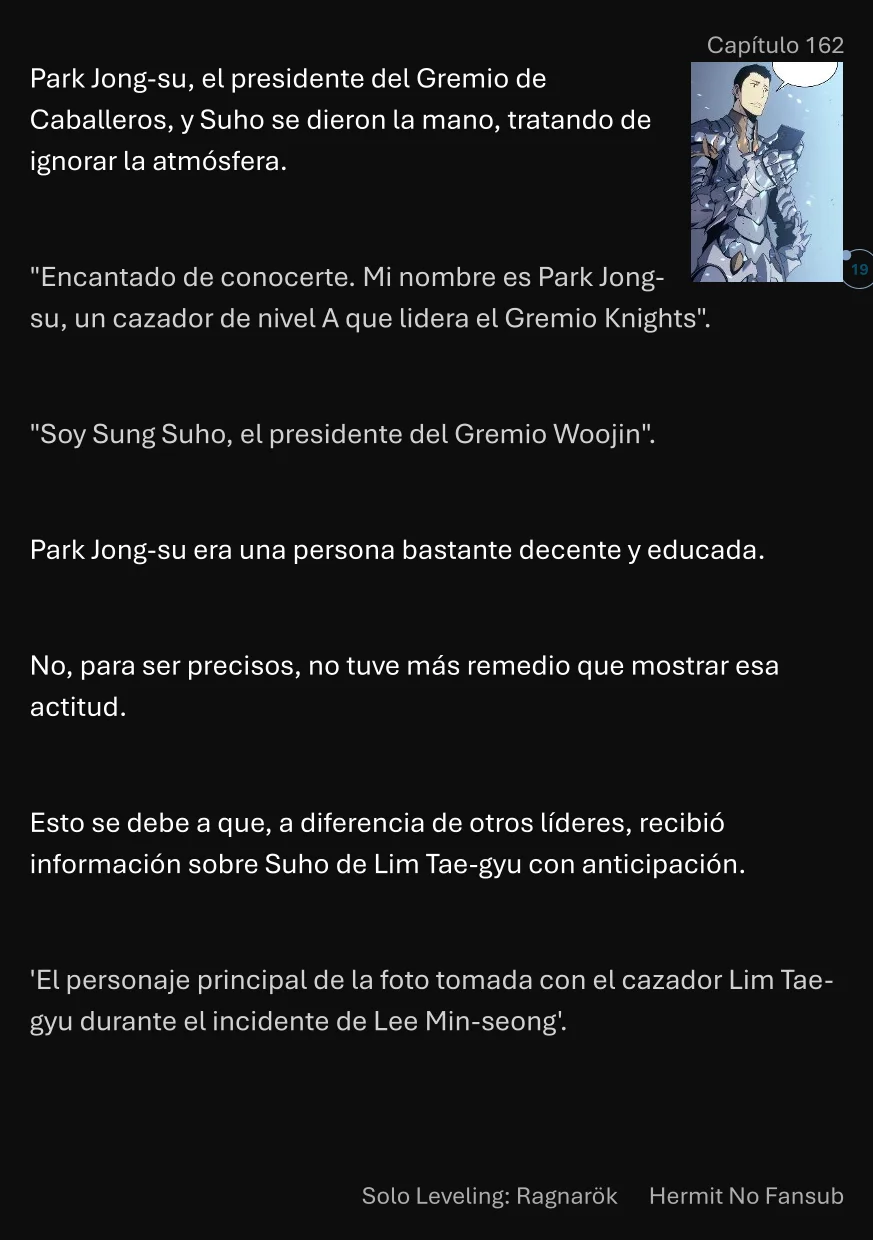 Página 20 del Manga