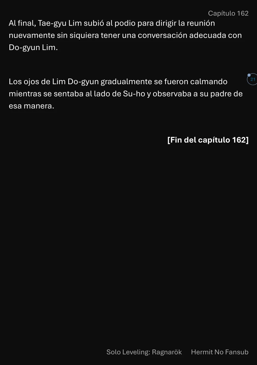 Página 22 del Manga