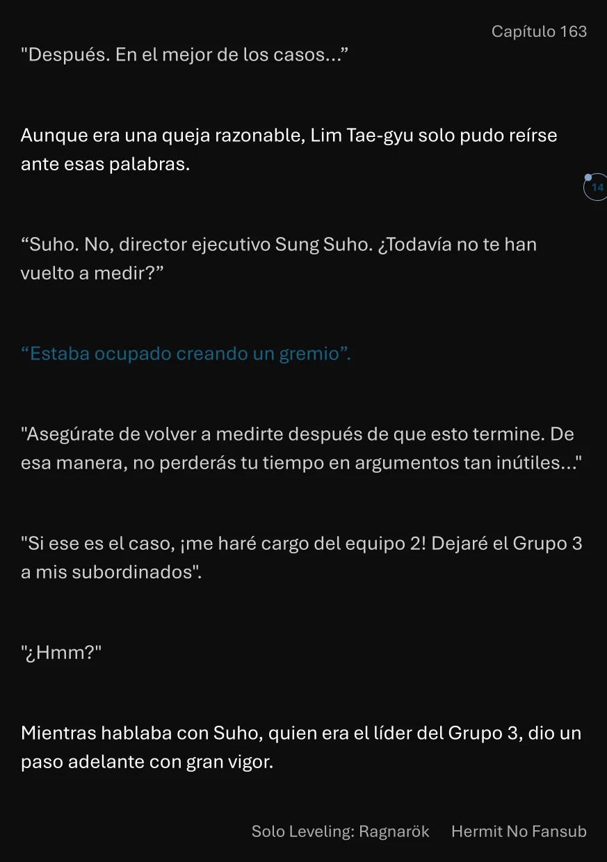 Página 15 del Manga