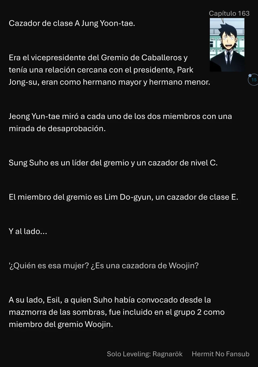 Página 16 del Manga