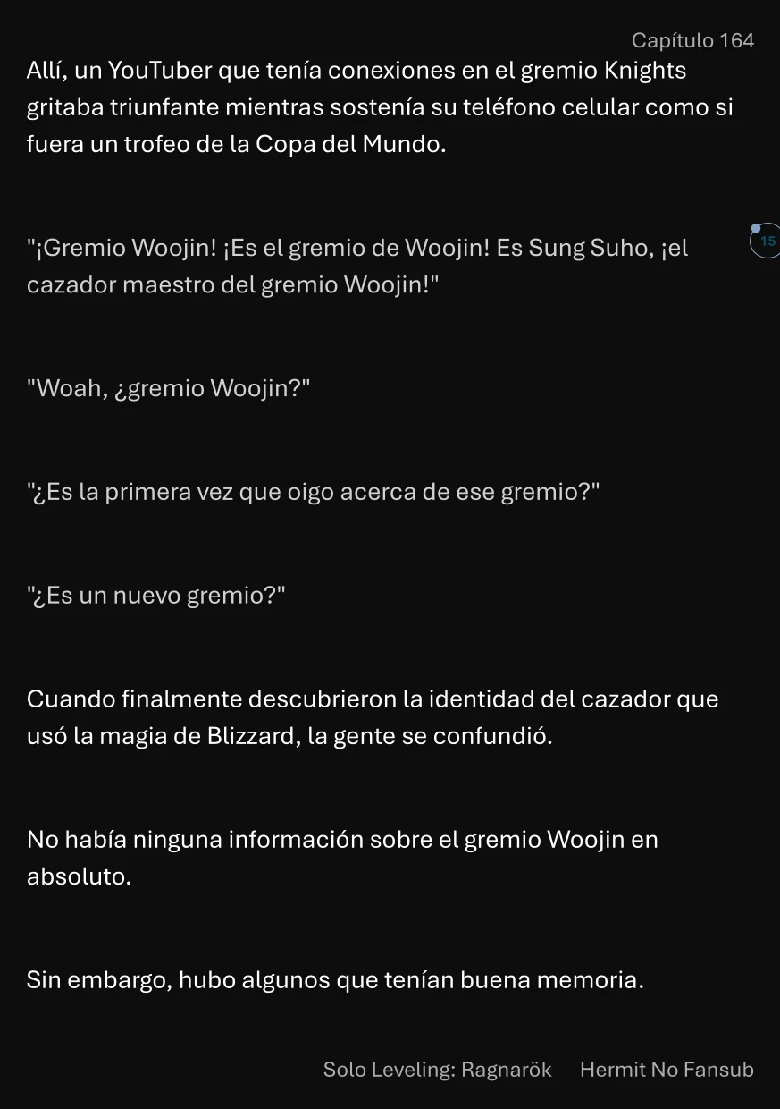 Página 16 del Manga