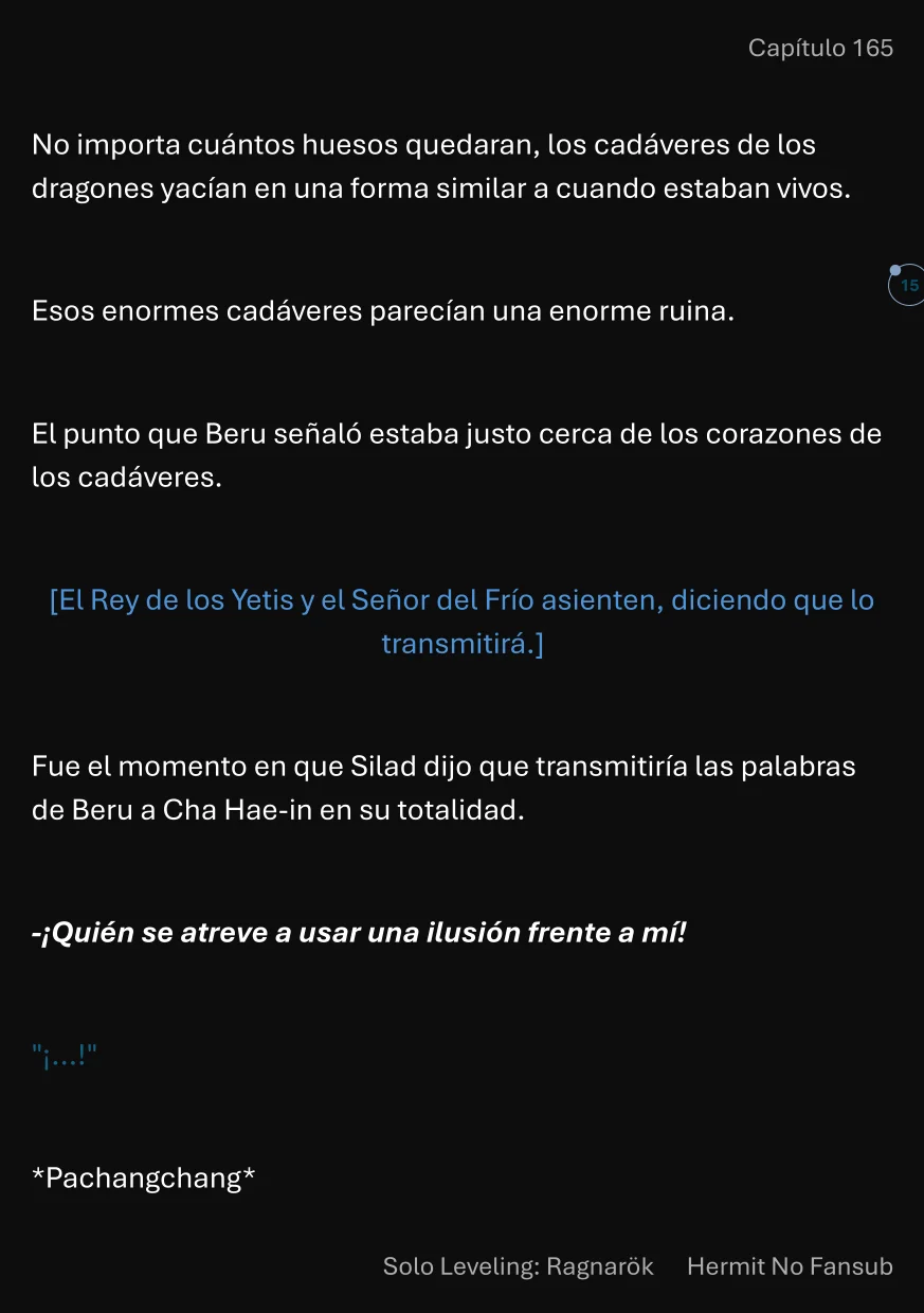 Página 16 del Manga