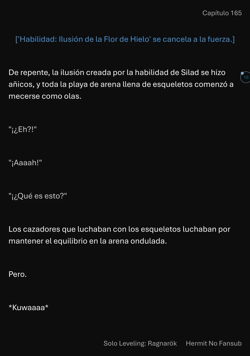 Página 17 del Manga