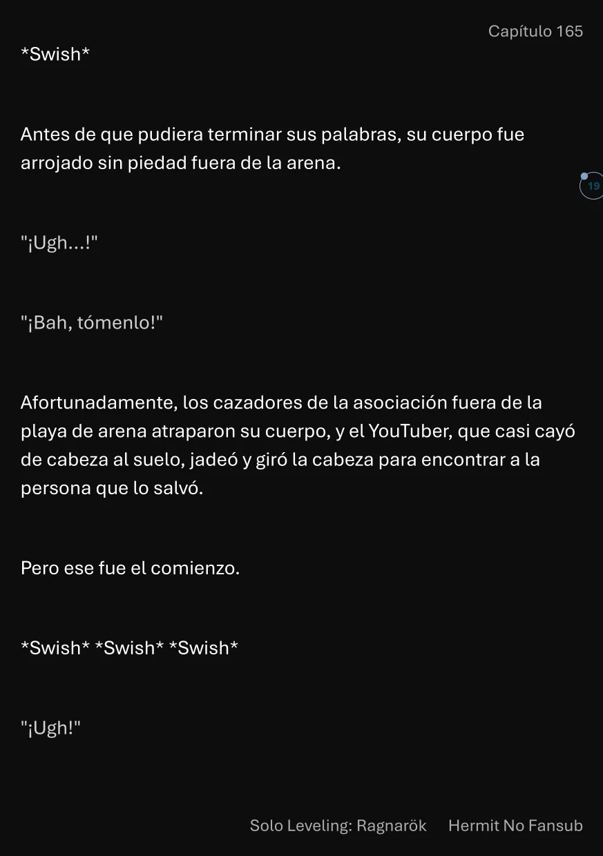 Página 20 del Manga