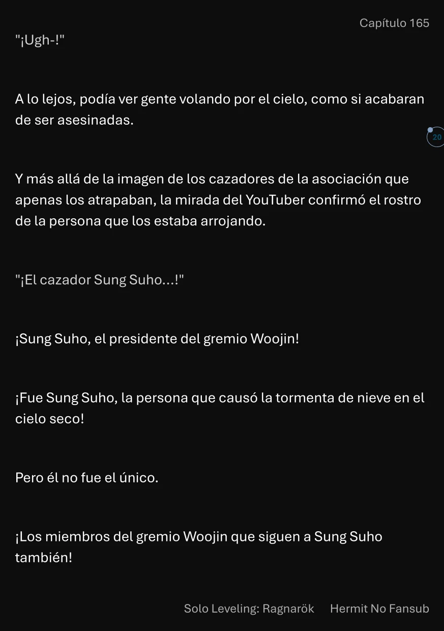 Página 21 del Manga