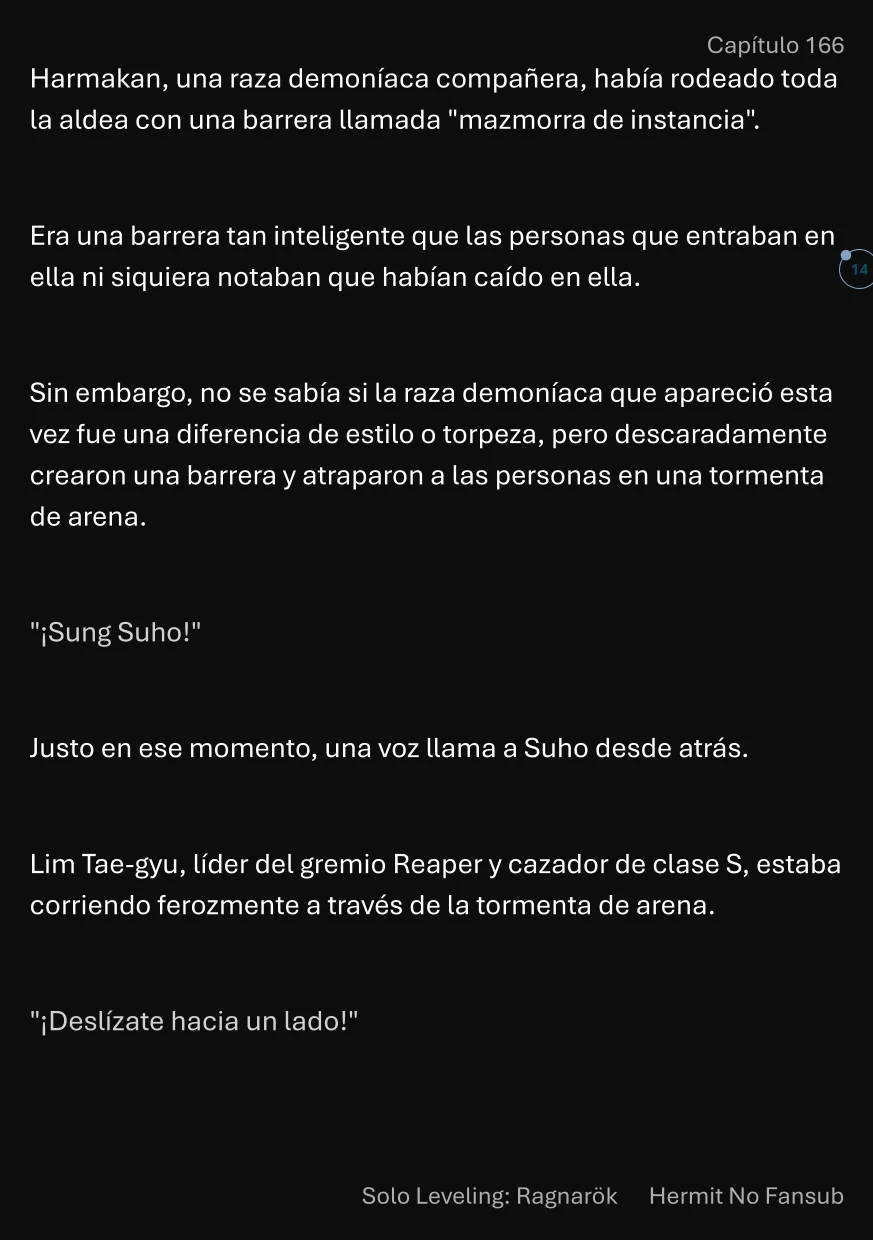 Página 15 del Manga